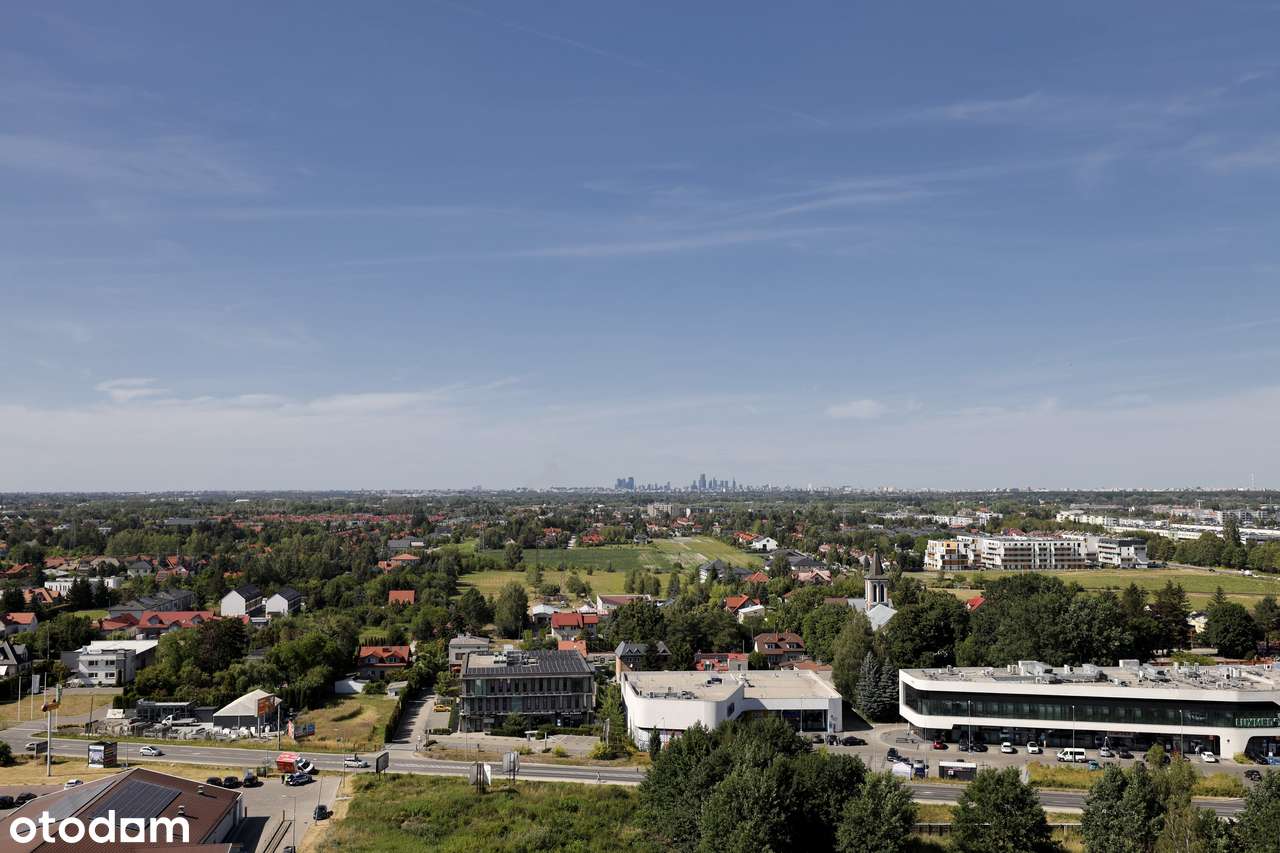 Mieszkanie z widokiem na Warszawę, 16 piętro, 20 min do centrum, SKM-2