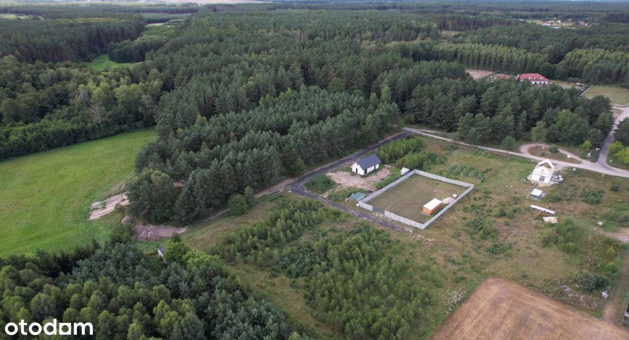 Działka budowlana Sieroczyn k. Człuchowa blisko lasu-6