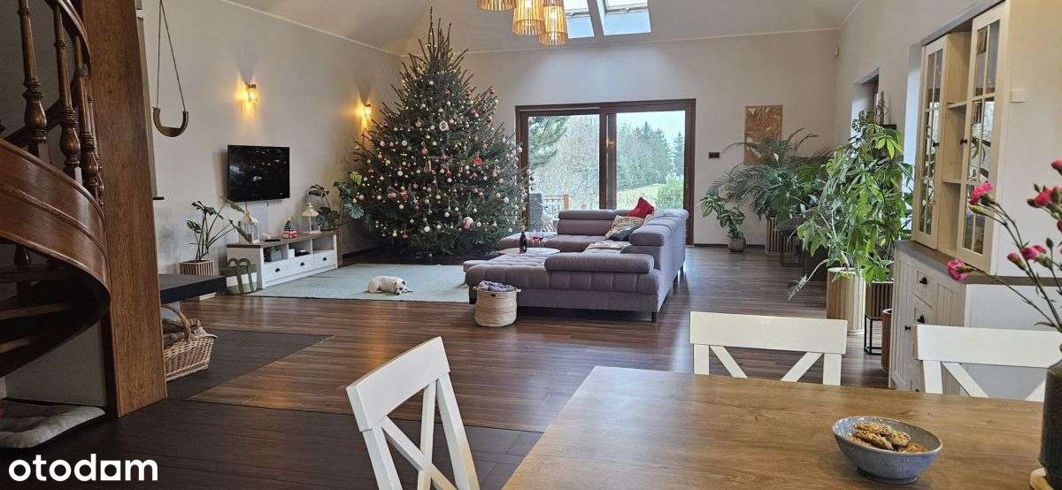 Dom na dużej działce, z bezpośrednim dojściem do jeziora!-5