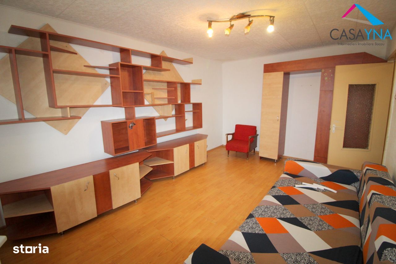 Apartament decomandat, 2 camere, mobilat, bloc 1980