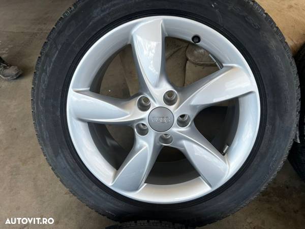 vand jante noi originale Audi A6,A4 pe 17” cu anvelope noi de iarnă - 2