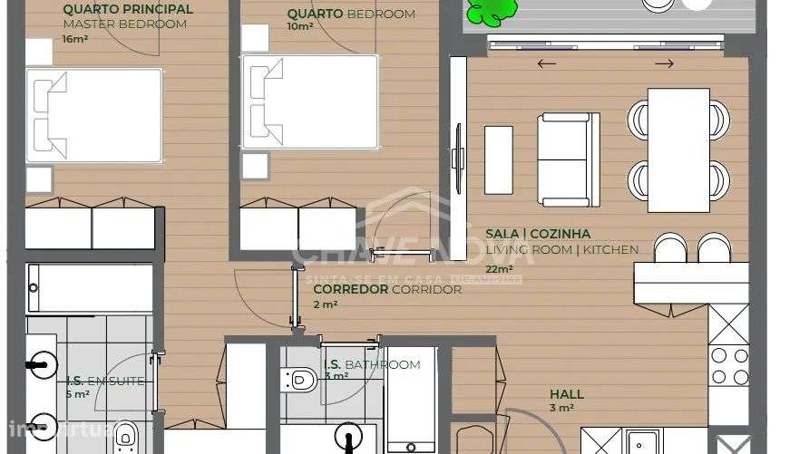 T2 Novo c/ Lugar de Garagem em Oliveira do Douro-10