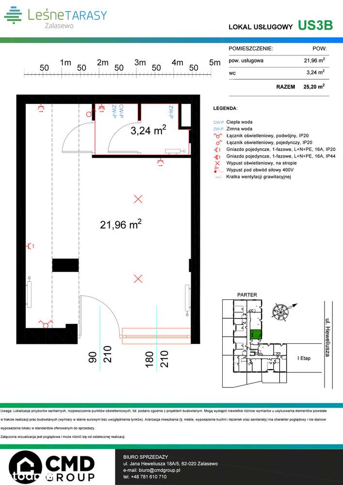 Leśne Tarasy 2 | lokal usługowy US3B || GOTOWY DO ODBIORU - Pełny obrazek: 2/7