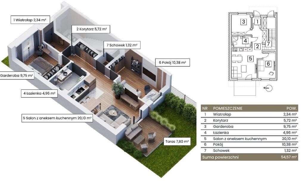 Miejsce post., niska zab. ogródek - Pełny obrazek: 4/4