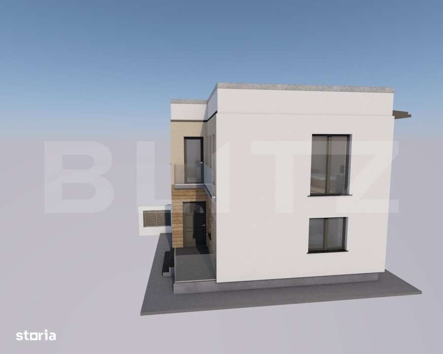 Duplex modern, 2 camere, 110 mp utili, 220 mp, teren, zona Burdujeni - Imagine principală: 4/4
