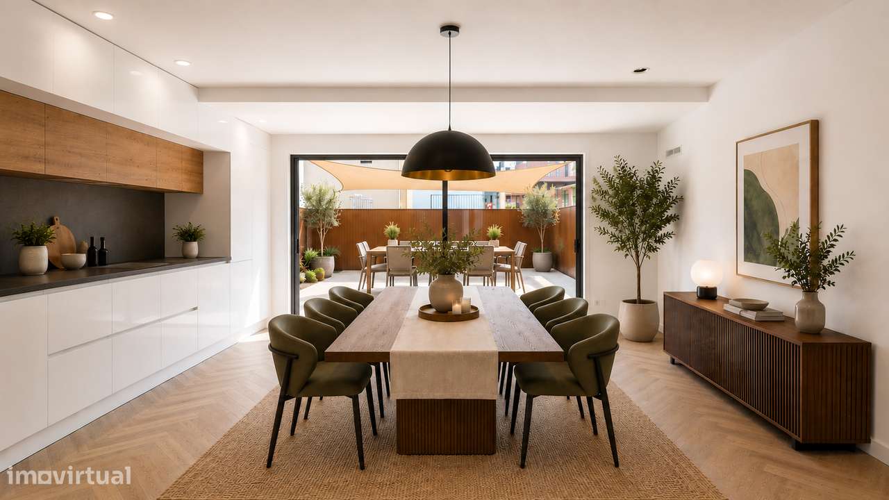 Moradia T3 NOVA, São Cosme | Garagem 2 ou + carros | Pátio + terraço-1