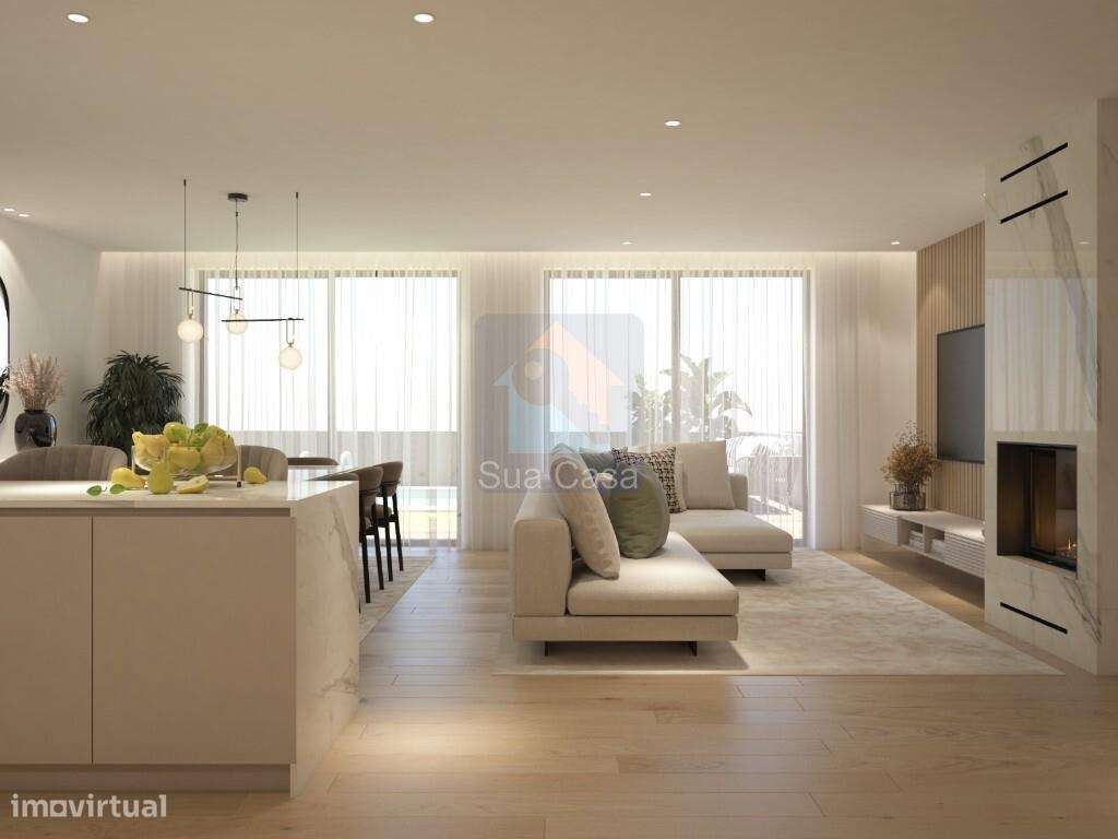 Moradia do gaveto T4 em condomínio privado no empreendimento Village-10