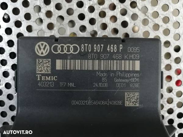 Modul Control Central Gateway Audi A4 B8 - 5