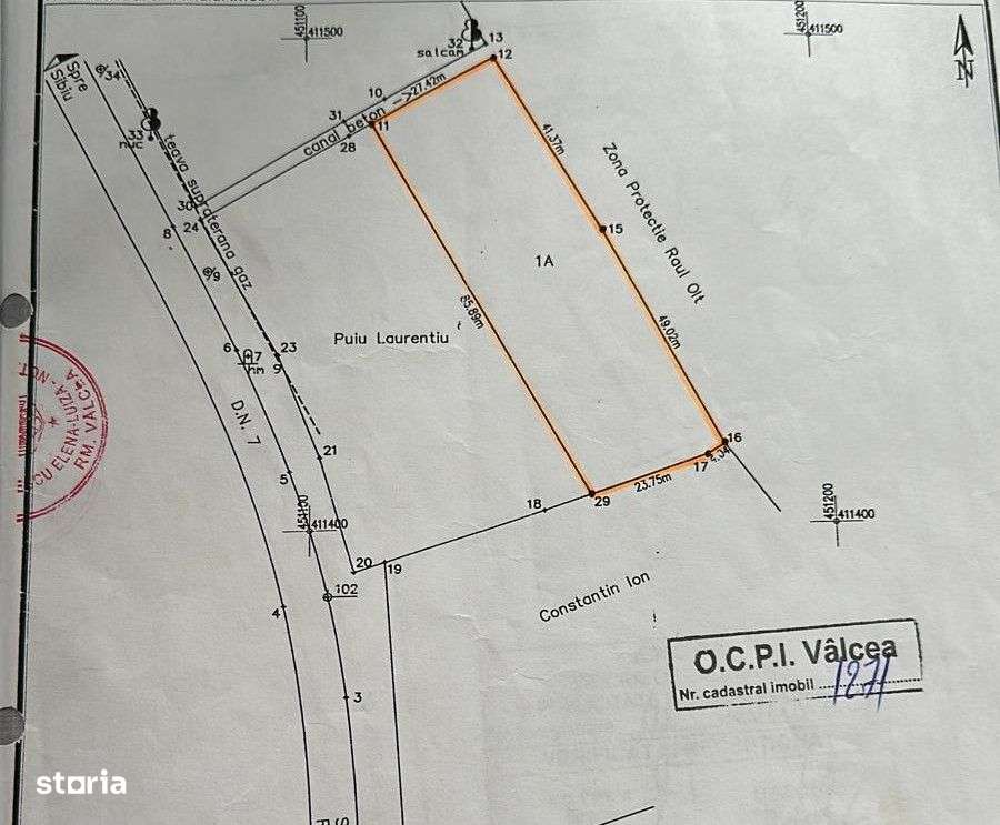 Teren Iesire la Olt  / Iesire DN / Posibilitate Rate / - Imagine principală: 5/5