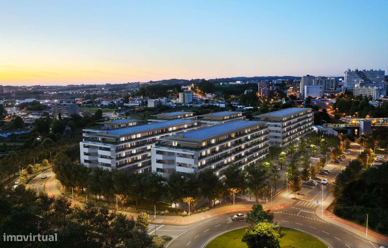 T3 Novo c/ Varandas e 2 Lugares de Garagem na Cidade da Maia - Grande imagem: 4/24