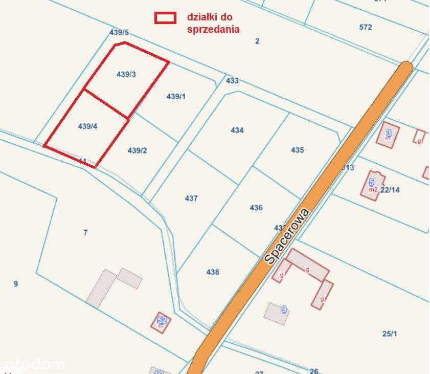 0% Wszebory działka budowlana 1092 m2-2