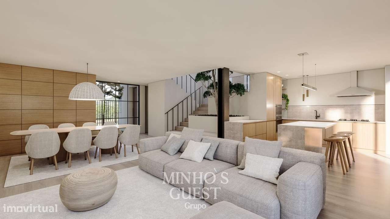Moradia V3+1 Nova com Piscina | Nogueiró, Braga-3