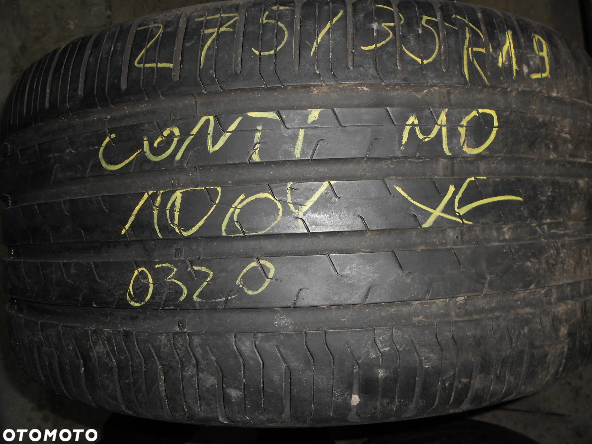 OPONY 275/35R19 CONTINENTAL ECO CONTACT 6 XL MO DOT 0320 /4419 6.9MM - 2