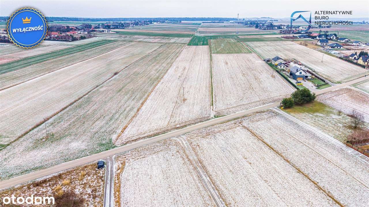 Działki budowlane w spokojnej okolicy-5