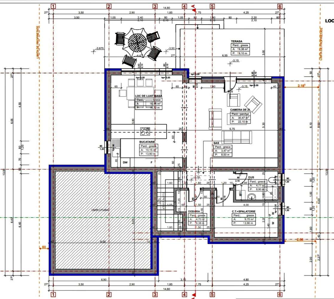 Casă individuală modernă 4 cam–Teren 815 mp.SU 201 mp. Șelimbăr-Sibiu-3