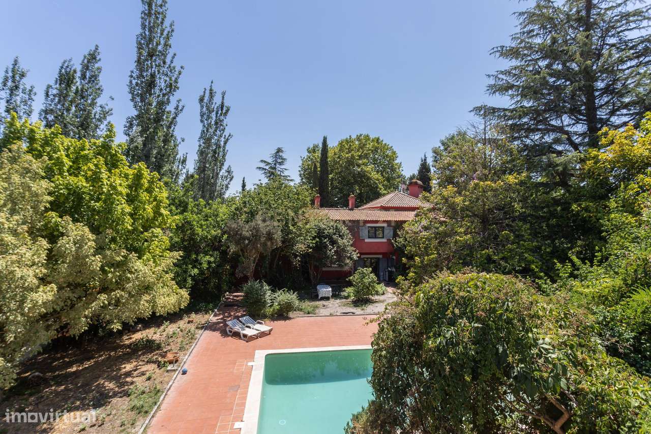 Vila de Prestígio T7+2 com 5.000 m² de Privacidade na Verdizela-53