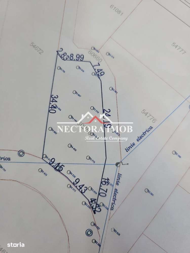 NECTORA IMOB-Teren Intravilan 647 mp, Dublu Front, Paleu, cu Utilitati-5