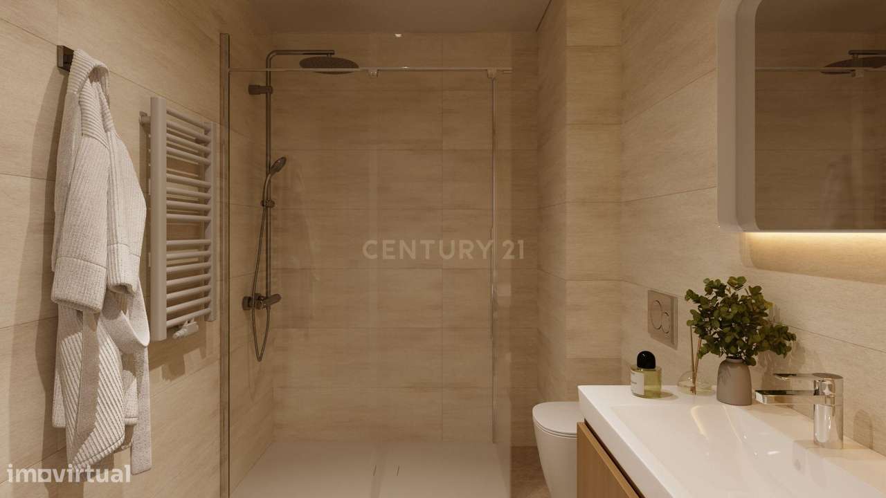 T1 NOVO - Viva com conforto e centralidade no Muralha Setúbal Residenc - Grande imagem: 5/9