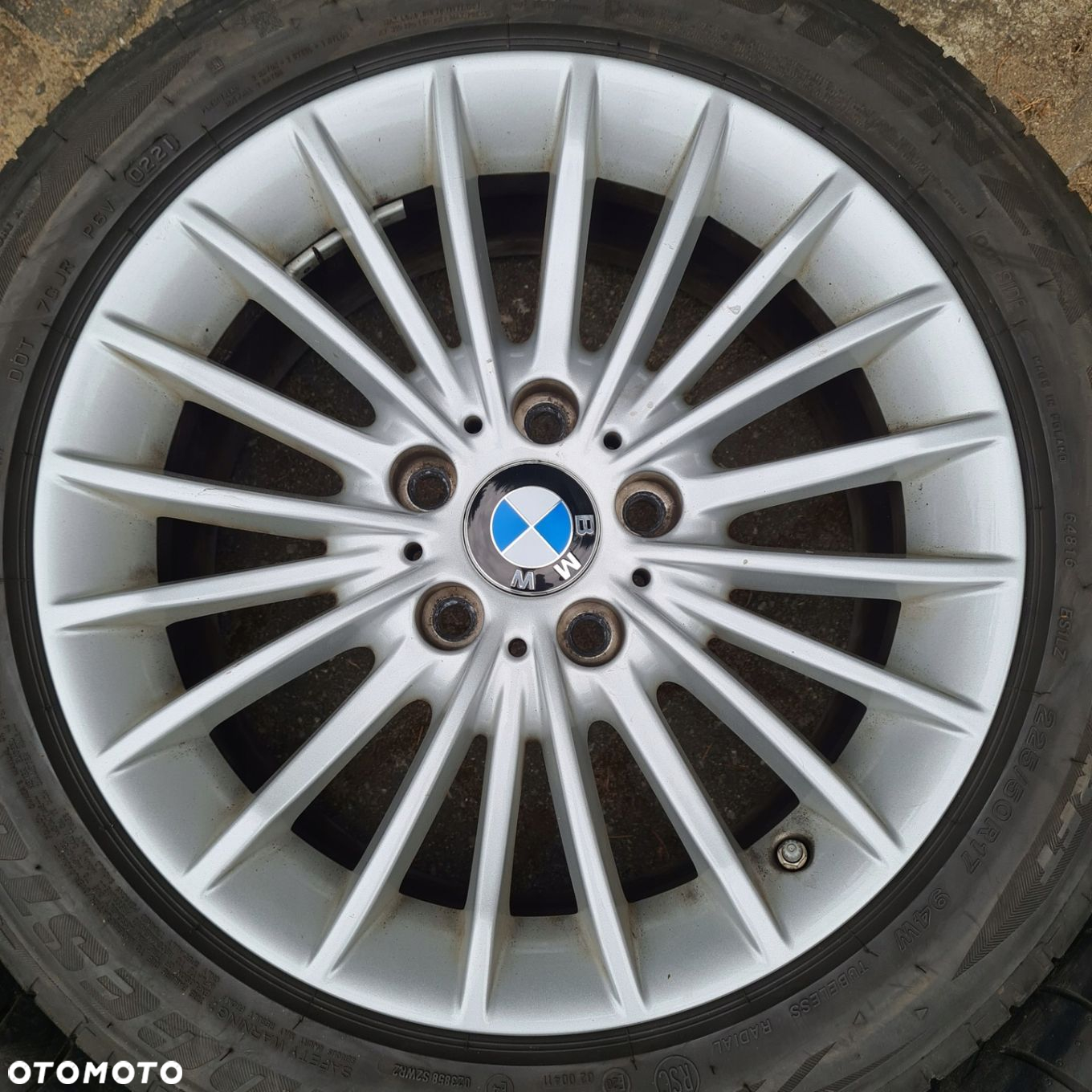 LATO KOŁA 17 ORYGINAŁ BMW F30 F31 F32 F33 F36 X1 E84 225/50 R17 2021r - 5