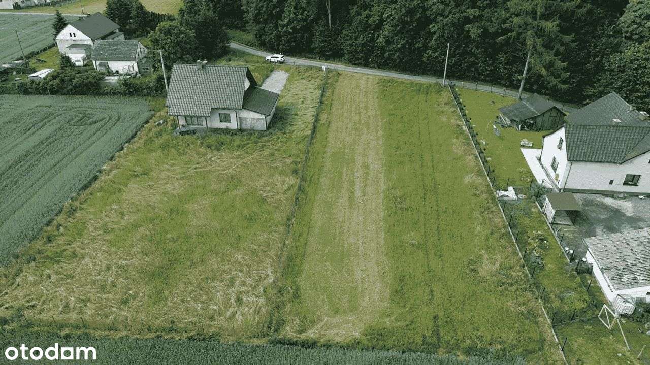 Działka budowlana na skraju lasu- cisza i spokój - Pełny obrazek: 5/10