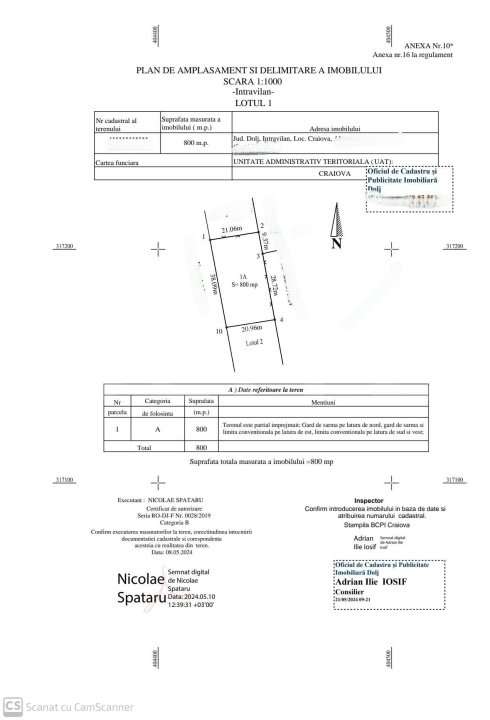 Teren intravilan, 400 mp, toate utilitatile, Steaua Nordului - Imagine principală: 4/4