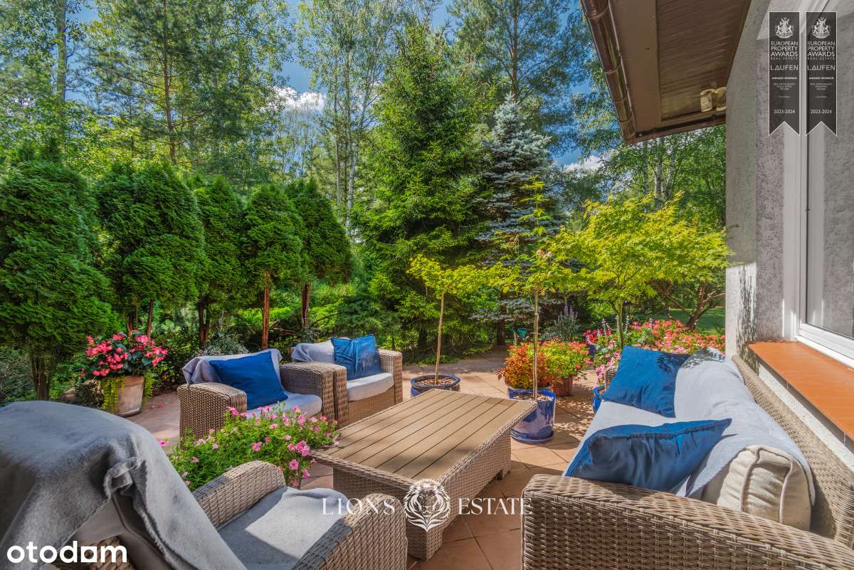 Rezydencja z pięknym ogrodem pod Podkową Leśną - Pełny obrazek: 4/20