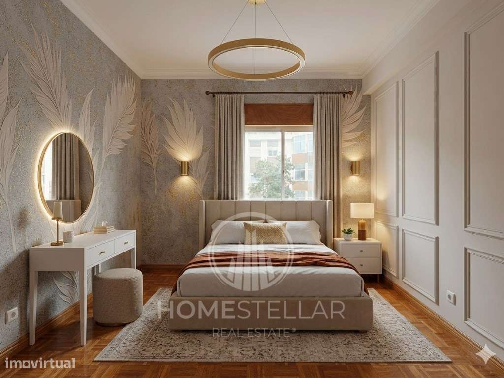 Apartamento T3 com varanda e arrecadação-31