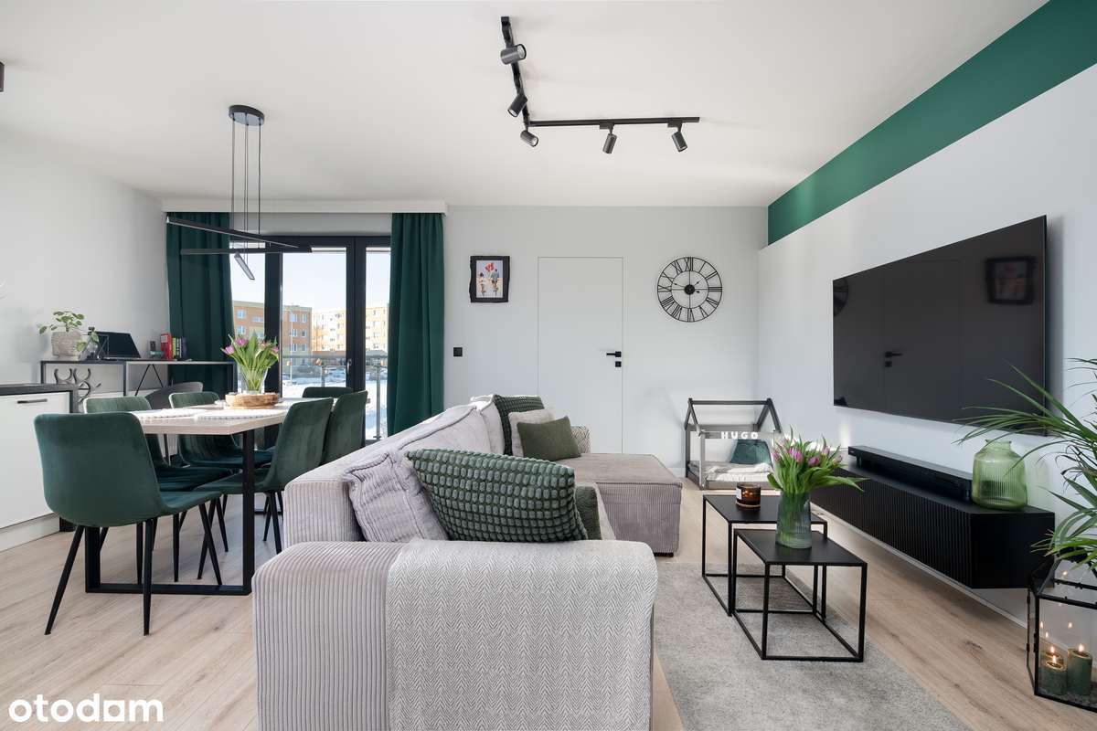 2 pokoje z garderobą i balkonem - winda, garaż, komórka lokatorska-4