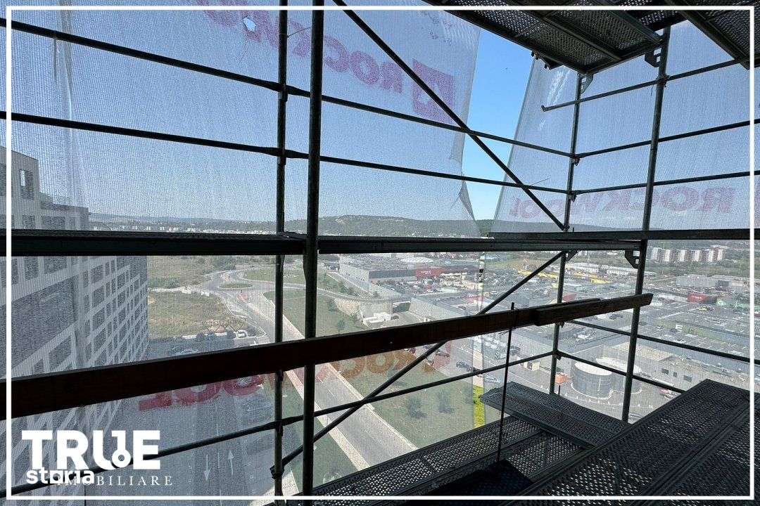 Apartament 2 camere, 42m² + 6m², Skyline City!-9