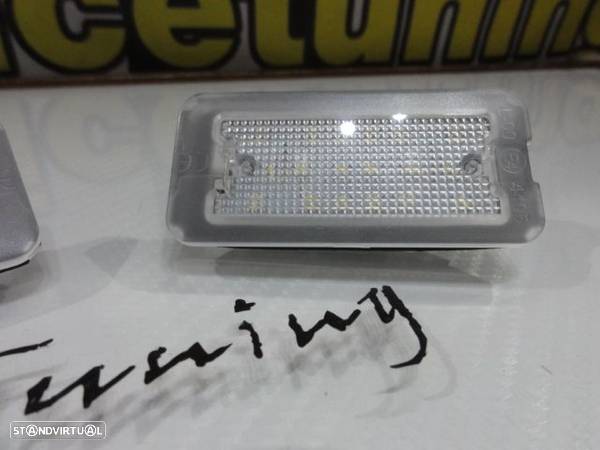 Suporte De Lâmpada De Matricula Com Led Branco Fiat 500 / 500 Abarth / 500 CABRIO 2007-2020 - 9