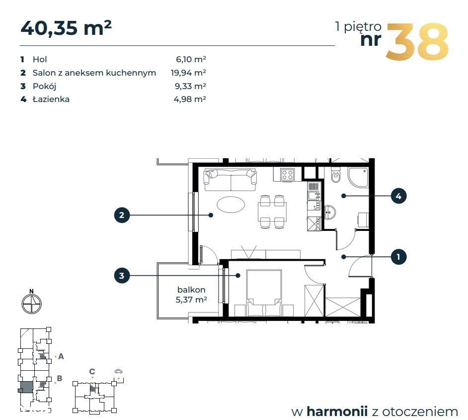 M.38 Apartamenty Harmony