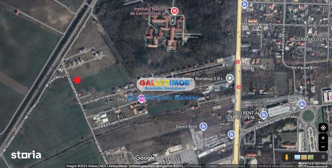 Otopeni 570 Mp (447 Mp Lotul+123 Mp cota de drum) str. C-tin Noica - Imagine principală: 3/5