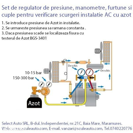 Reductor de presiune Azot,  Mark-Moto - 4