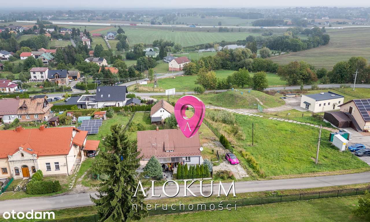 Funkcjonalny dom z dużą działką i budynkiem gospodarczym – Brzezie-1