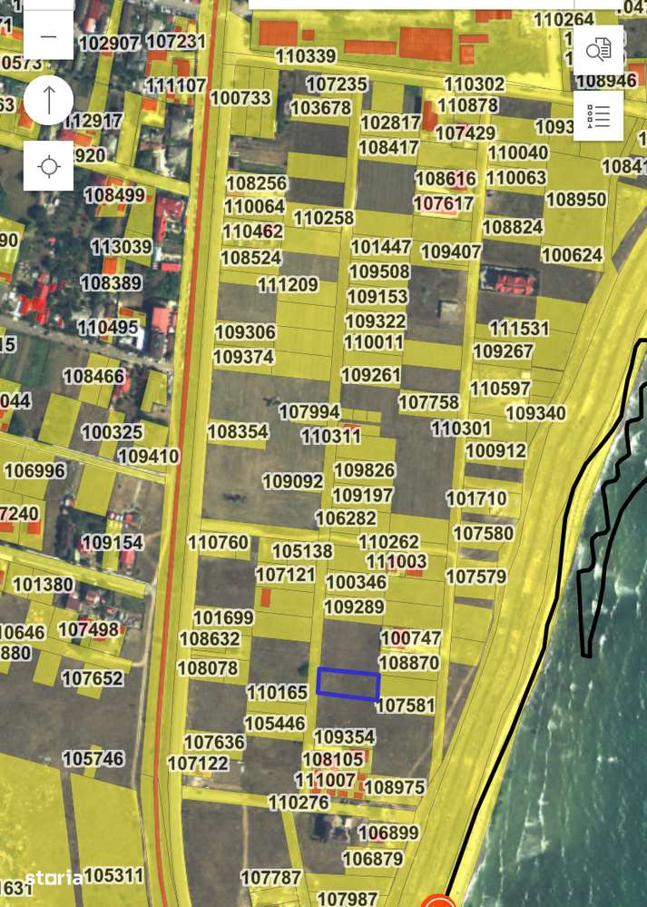 Costinesti-Golful Francezului-Teren intravilan.950 mp preț 65.000 euro-0