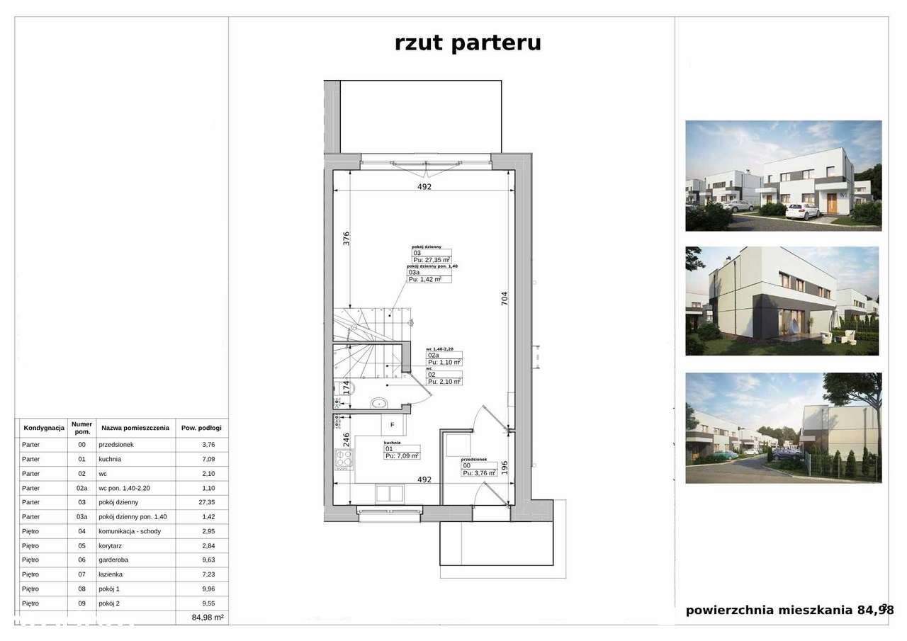 Dom w zabudowie bliźniaczej - WYKOŃCZONY POD KLUCZ!-1