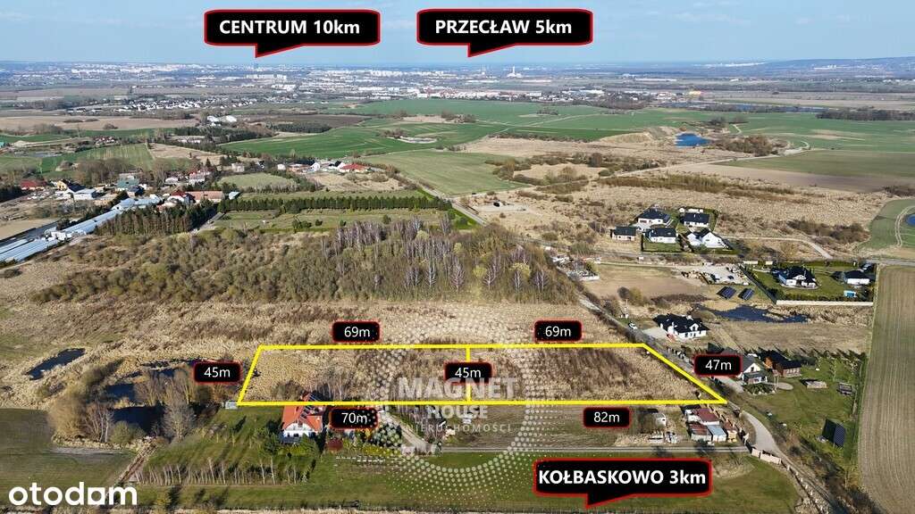 Działki 150m od szosy | Karwowo | doKołbaskowa 3km - Pełny obrazek: 4/11