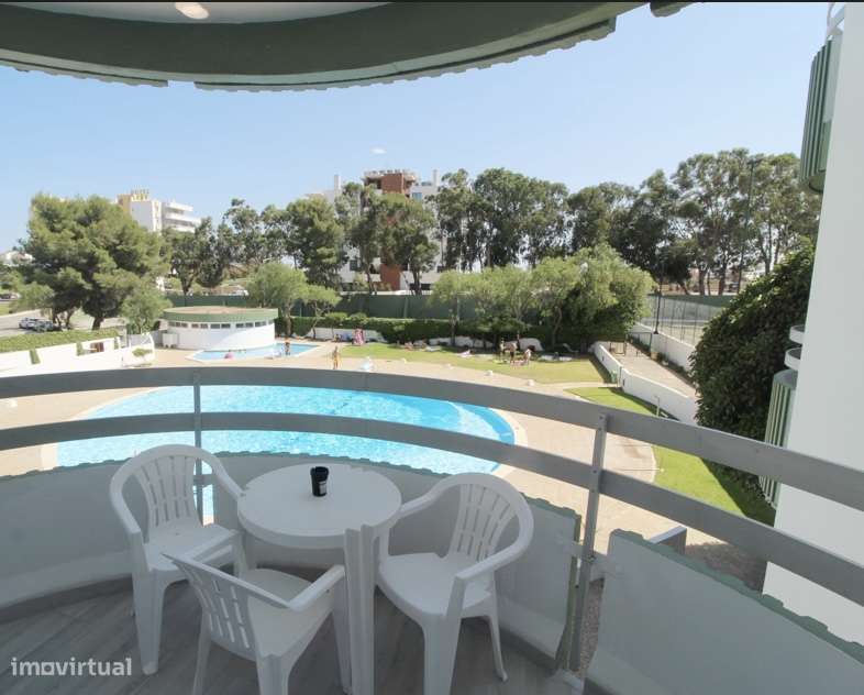 Apartamento T1 em frente ao mar em condomínio com piscina - Grande imagem: 5/5