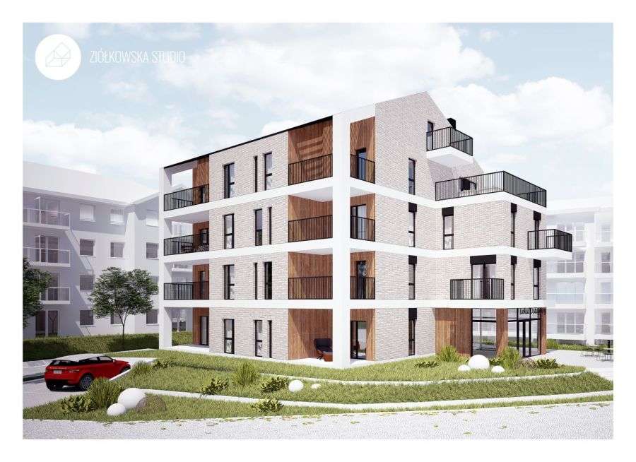 Działka pod budownictwo wielorodzinne - Pełny obrazek: 2/4