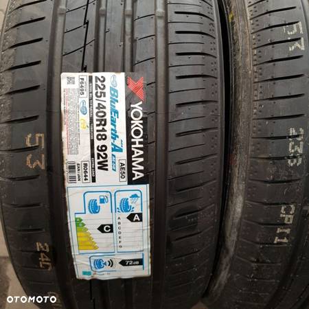 4x 225/40R18 Yokohama Bluearth-A AE50 Nowy komplet opon letnich Poznań - 2