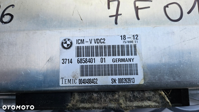 BMW 5 F10 F11 5 F07 6 F06 7 F01 F02 Sterownik VDC Moduł zawieszenia 6858401 - 2