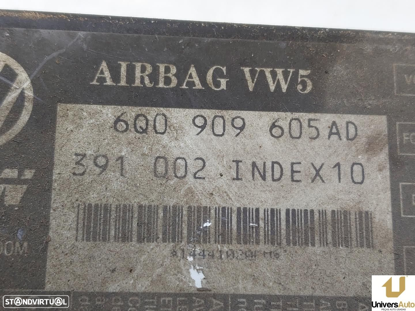 CENTRALINA AIRBAG SEAT IBIZA III 2002 -6Q0909605AD - 8