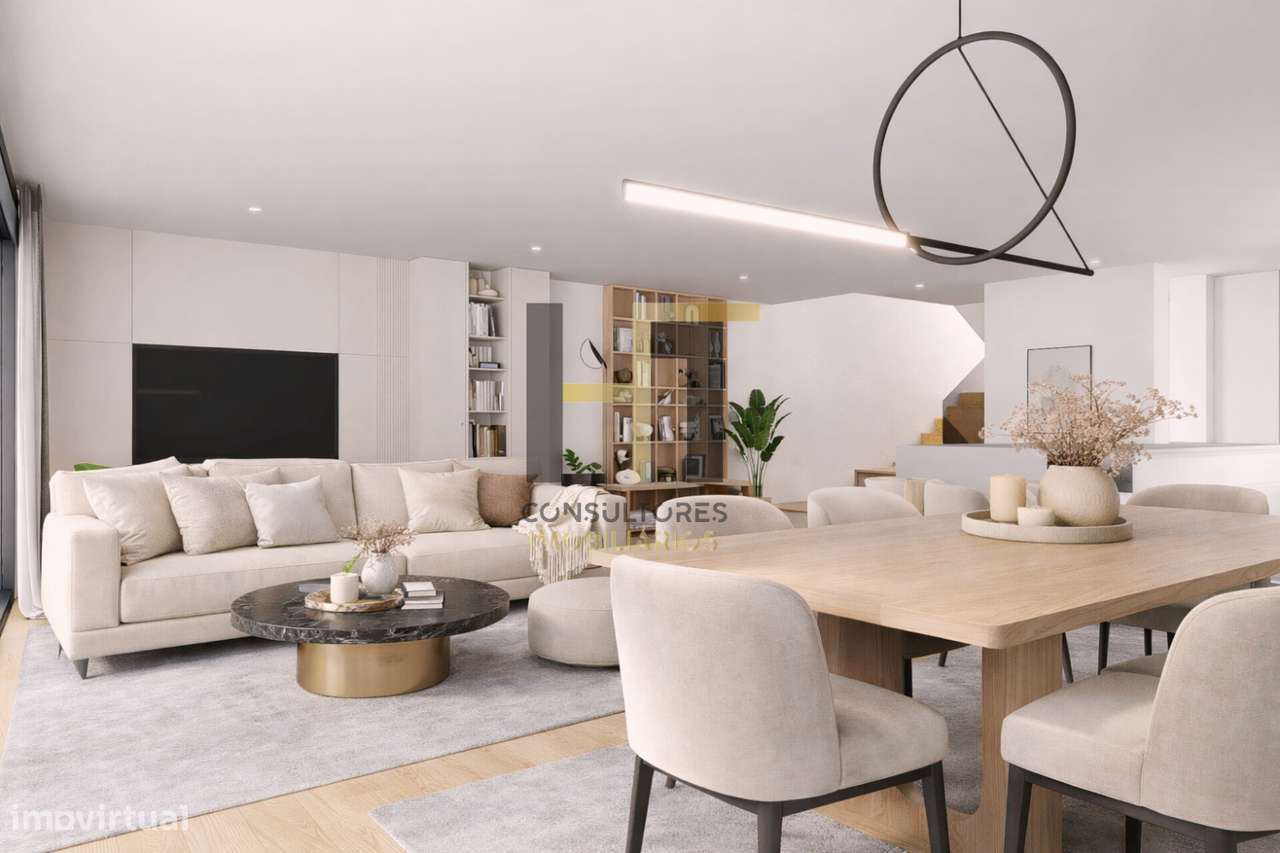 MORADIA T3 | 3 SUÍTES | BOX 2 VIATURAS | 2 FRENTES | VARANDA | JARDIM - Grande imagem: 2/20