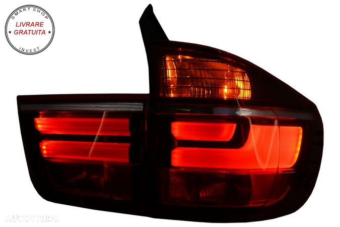 Stopuri LED BMW X5 E70 (2007-2010) Light Bar LCI Facelift Look- livrare gratuita - 7
