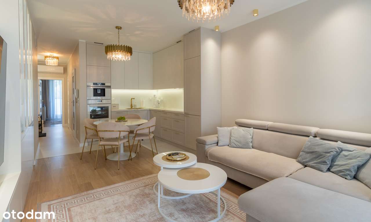 Apartament w Wilanowie z 2 balkonami i wysokim standardzie wykończenia-4