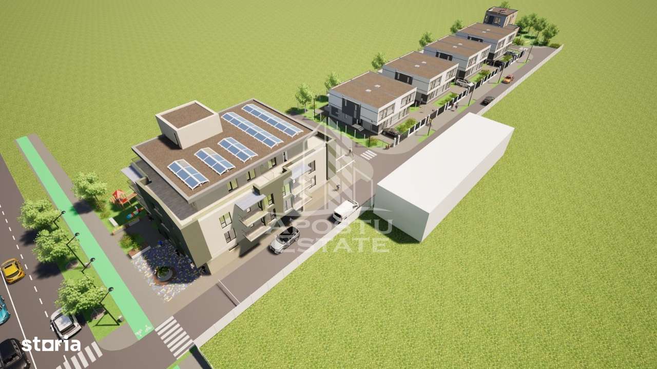 PUZ cu parcele de duplex si blocuri, teren 1 ha, Giroc - Imagine principală: 5/8