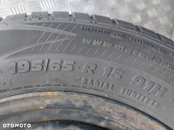 KOŁO FELGA OPONA 5X112 6Jx15 195/65R15 MATADOR VW AUDI SKODA SEAT - 9