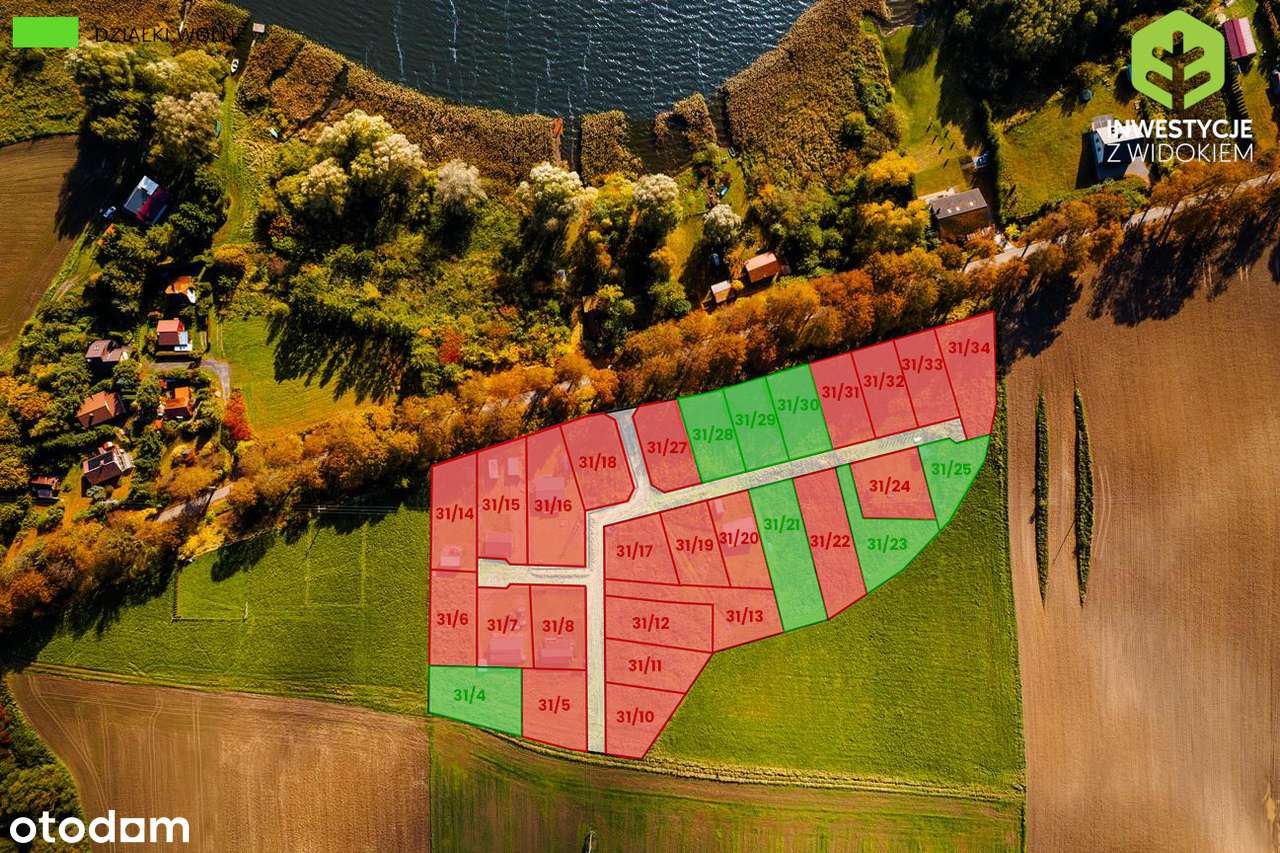 Ostatnie 7 działek nad jeziorem Dzierzgoń!-6