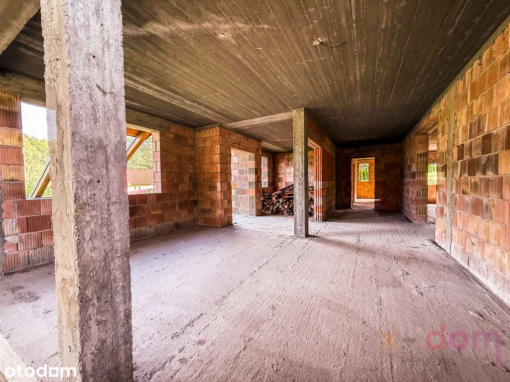 2 budynki mieszkalne jeden w stanie surowym - Pełny obrazek: 4/20