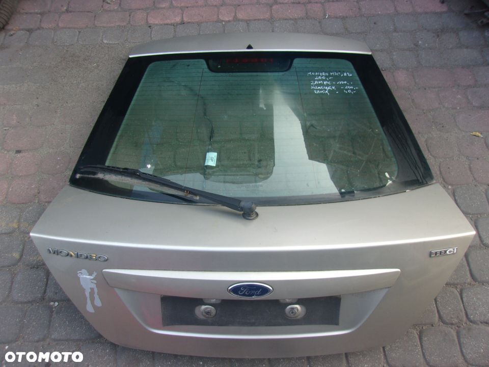 KLAPA TYLNA FORD MONDEO MK3 HB - 1